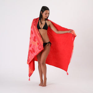 Toalla Reversible Atenas Rosado Humana