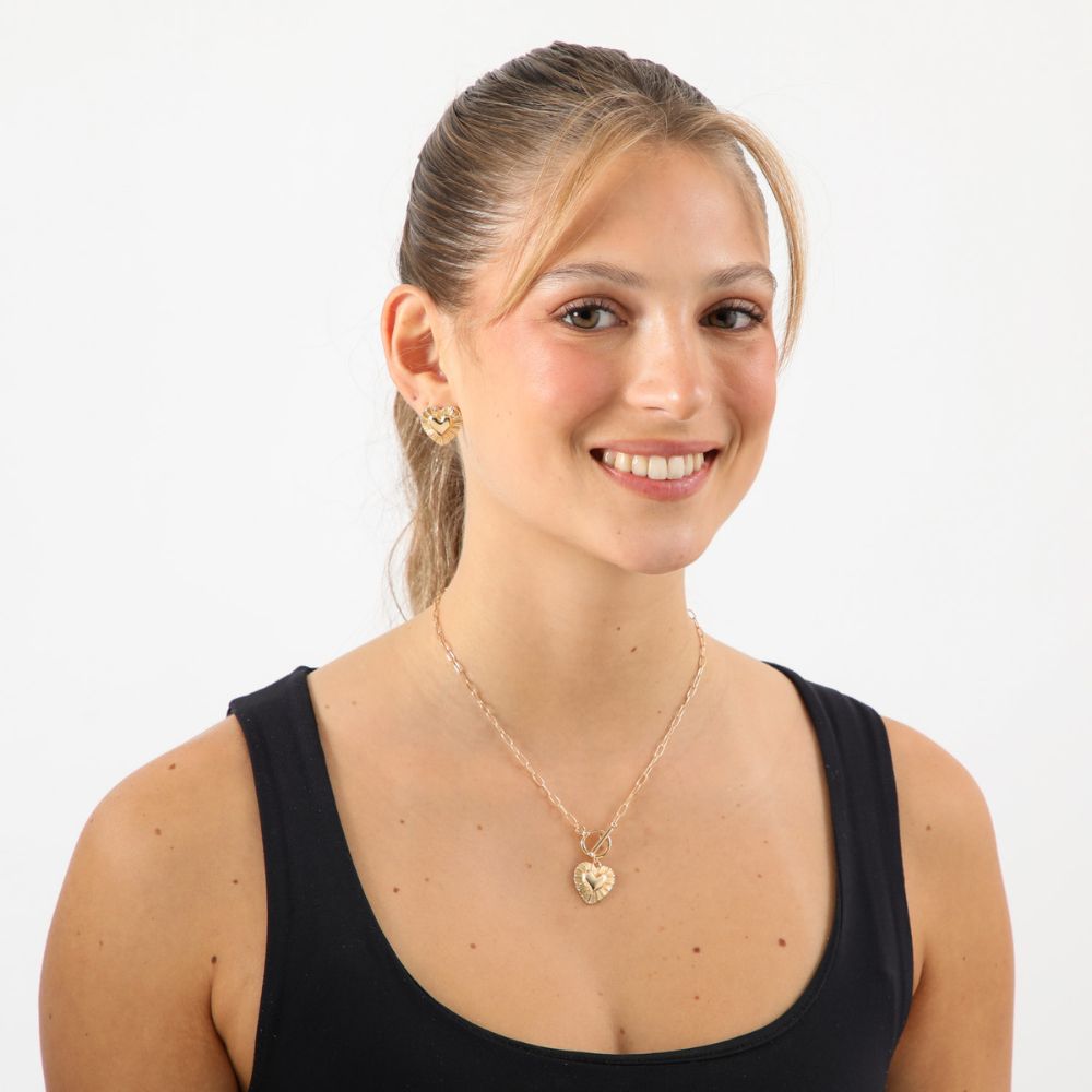 Collar Set Vacay Charms Dorado i-D