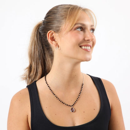 Collar Corto Isabela Negro Tatienne