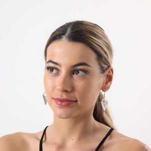 Aros Mediano Ariés Plateado Tatienne