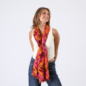 Pañuelo Estampado Axel Naranjo  Humana