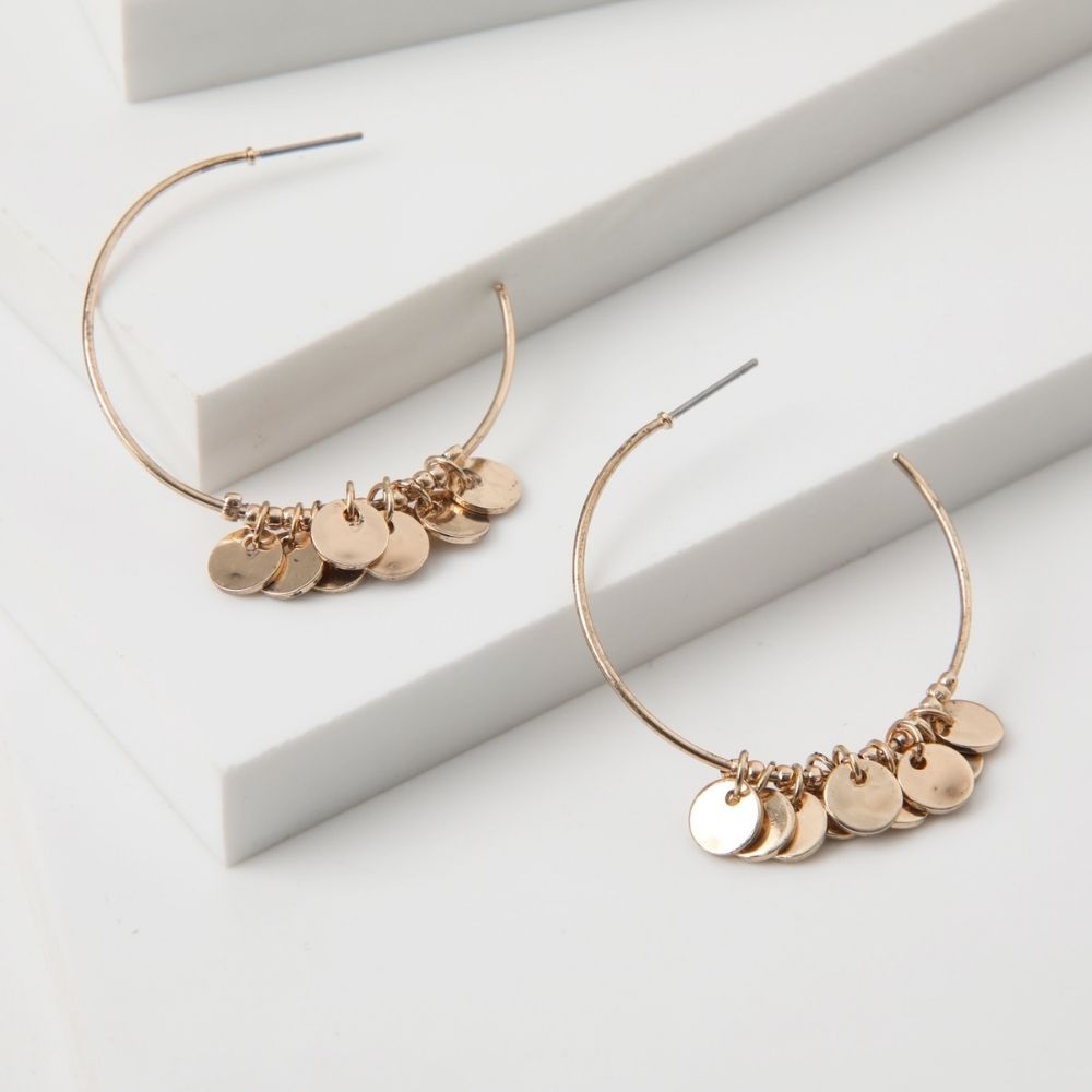 Aros Argolla Katha Dorado Tatienne