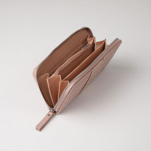 Billetera grande Ottavia Ecocuero rosado ID