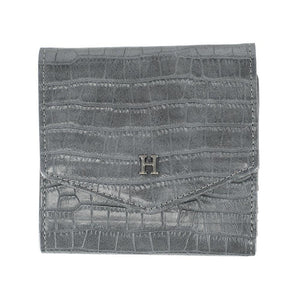 Billetera Chica Grey Safari Gris Humana