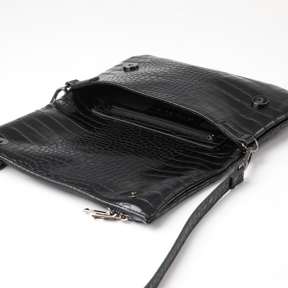 Cartera Cruzada Belen Negro Humana