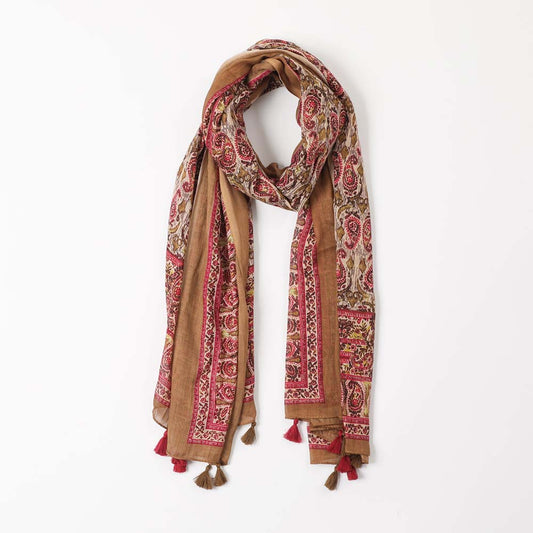 Pañuelo Estampado Rojo Apolonia Humana
