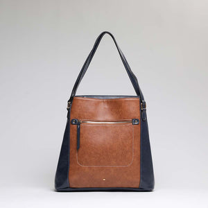 Cartera Hombro Café Bright i-D
