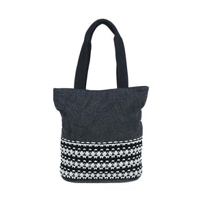 Cartera Hombro Etnic Negra Humana