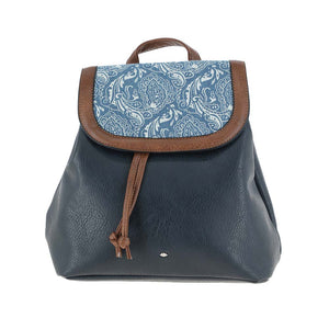 Mochila Flap Azul i-D
