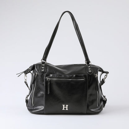 Cartera Hombro Vittoria Black Humana