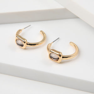 Aros Argollas Lia Dorado I-D