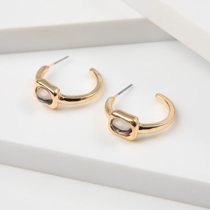 Aros Argollas Lia Dorado I-D