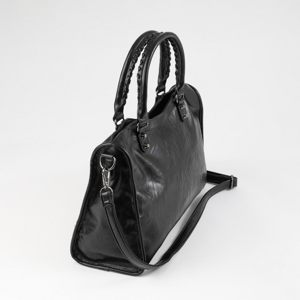 Cartera Hombro Coco Negro Humana