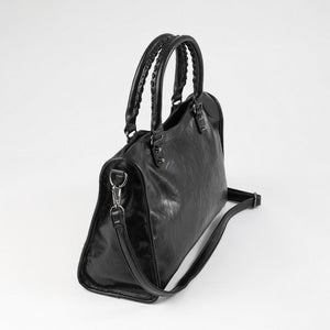 Cartera Hombro Coco Negro Humana