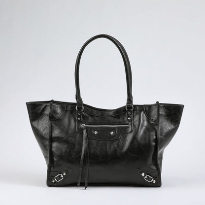 Cartera Tote Mia Black Humana