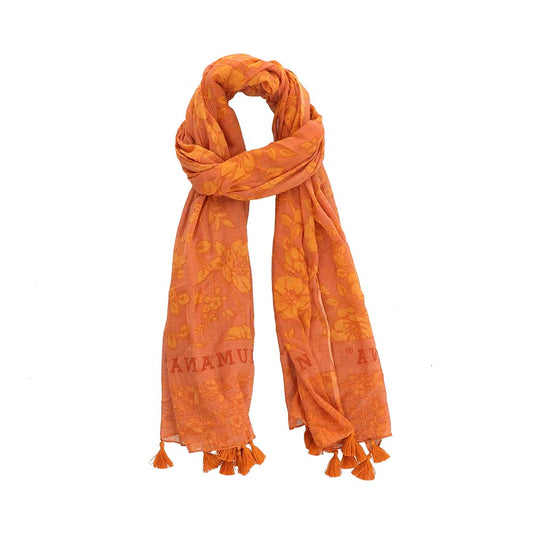 Pañuelo Estampado Praire naranjo Humana