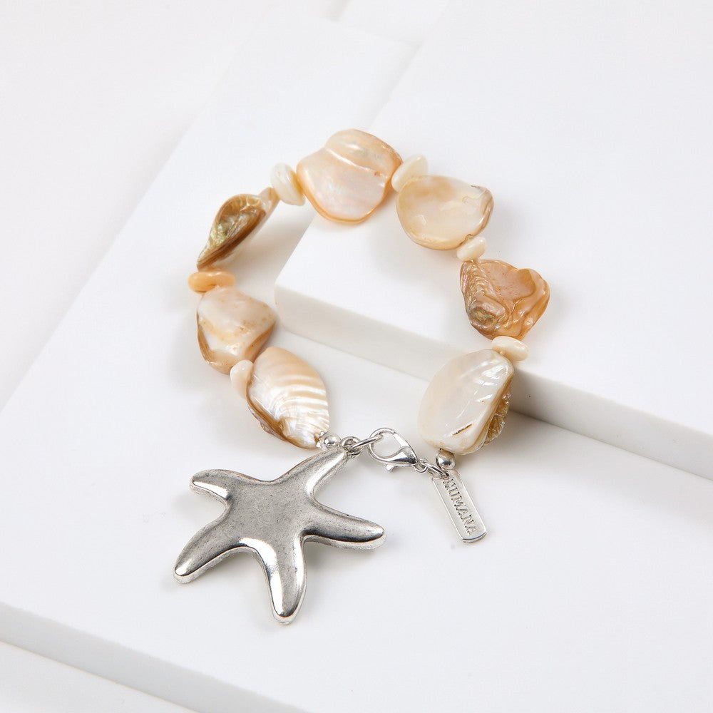 Pulsera Blanda Wave Plateado Humana