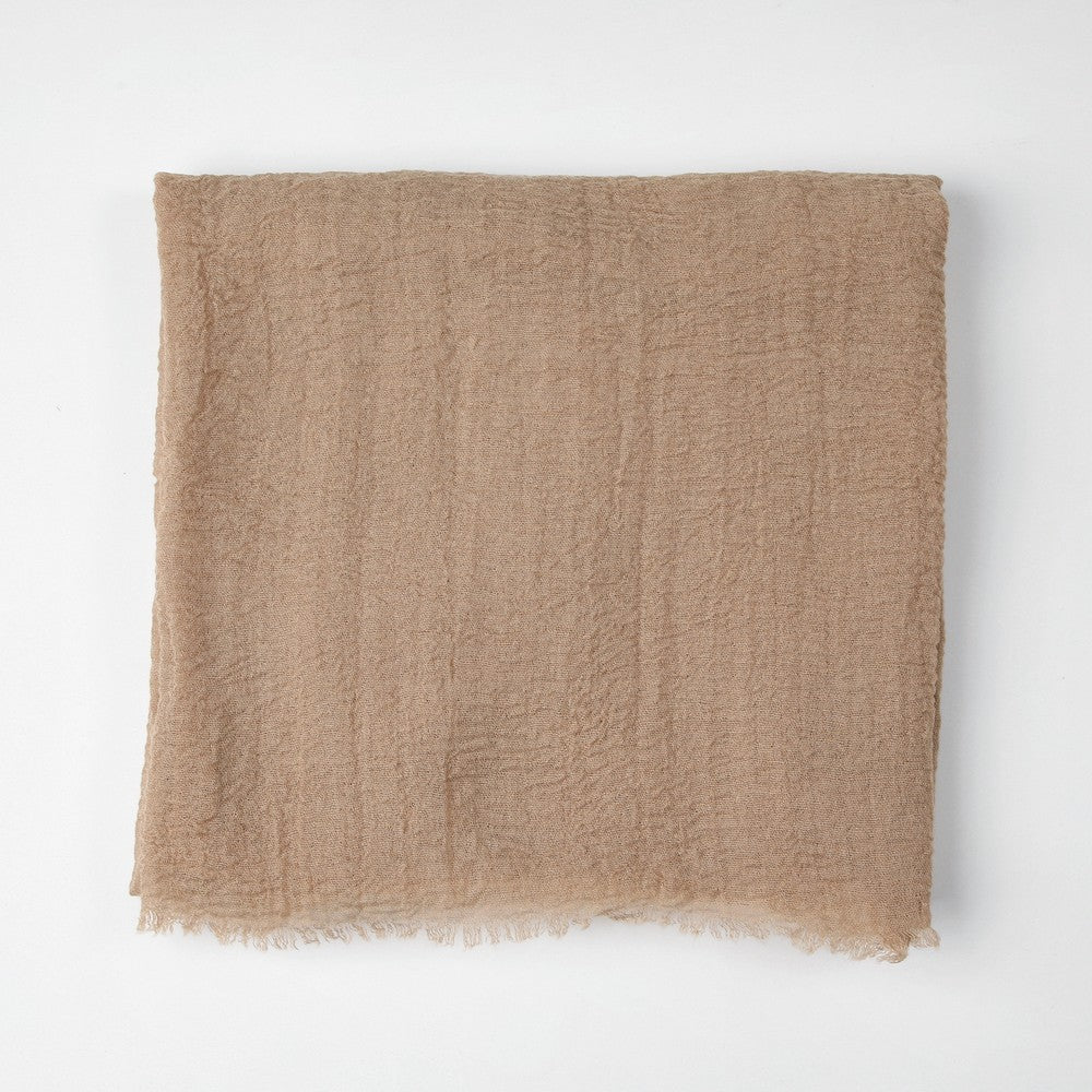 Pañuelo Liso Maya Beige I-D