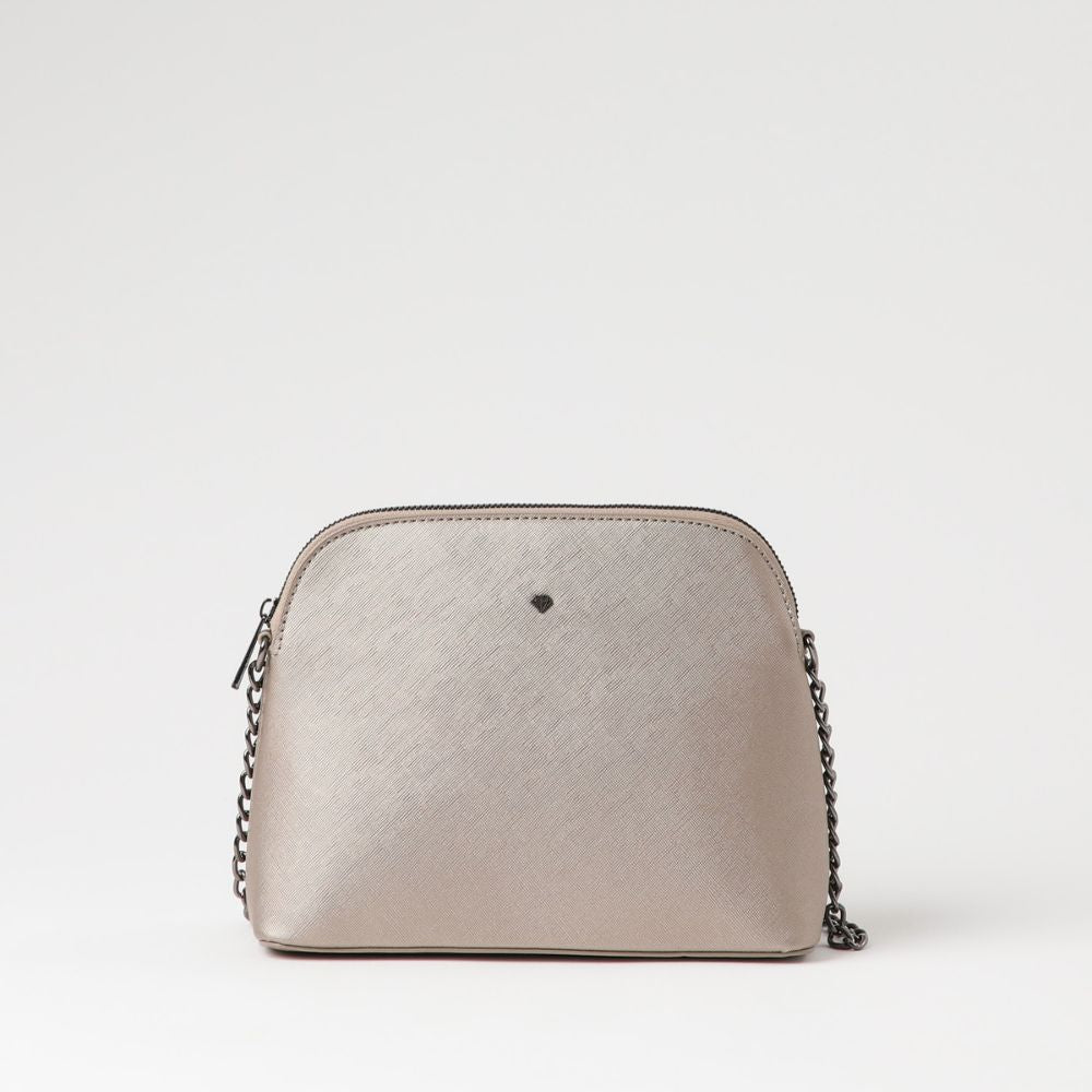 Cartera Cruzada Naxos Gold Dorada i-D