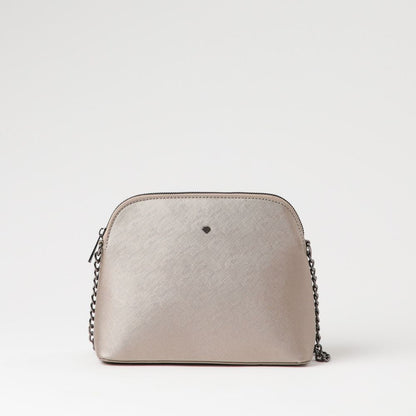 Cartera Cruzada Naxos Gold Dorada i-D