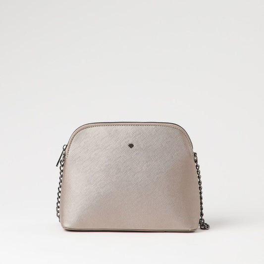 Cartera Cruzada Naxos Gold Dorada i-D