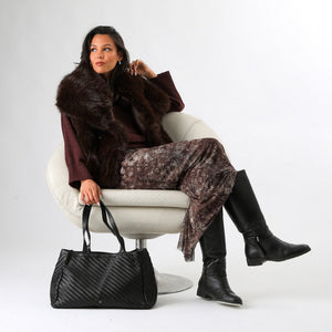 Cartera Hombro Elisa Negro Humana