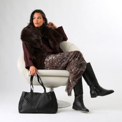 Cartera Hombro Elisa Negro Humana