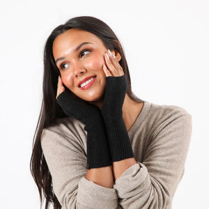 Guante  Lana Lavinia Negro Tatienne