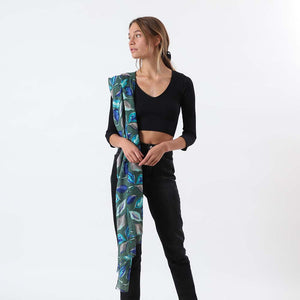 Pañuelo Estampado Grin Verde i-D