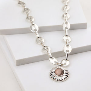 Collar Corto Delia Silver Tatienne