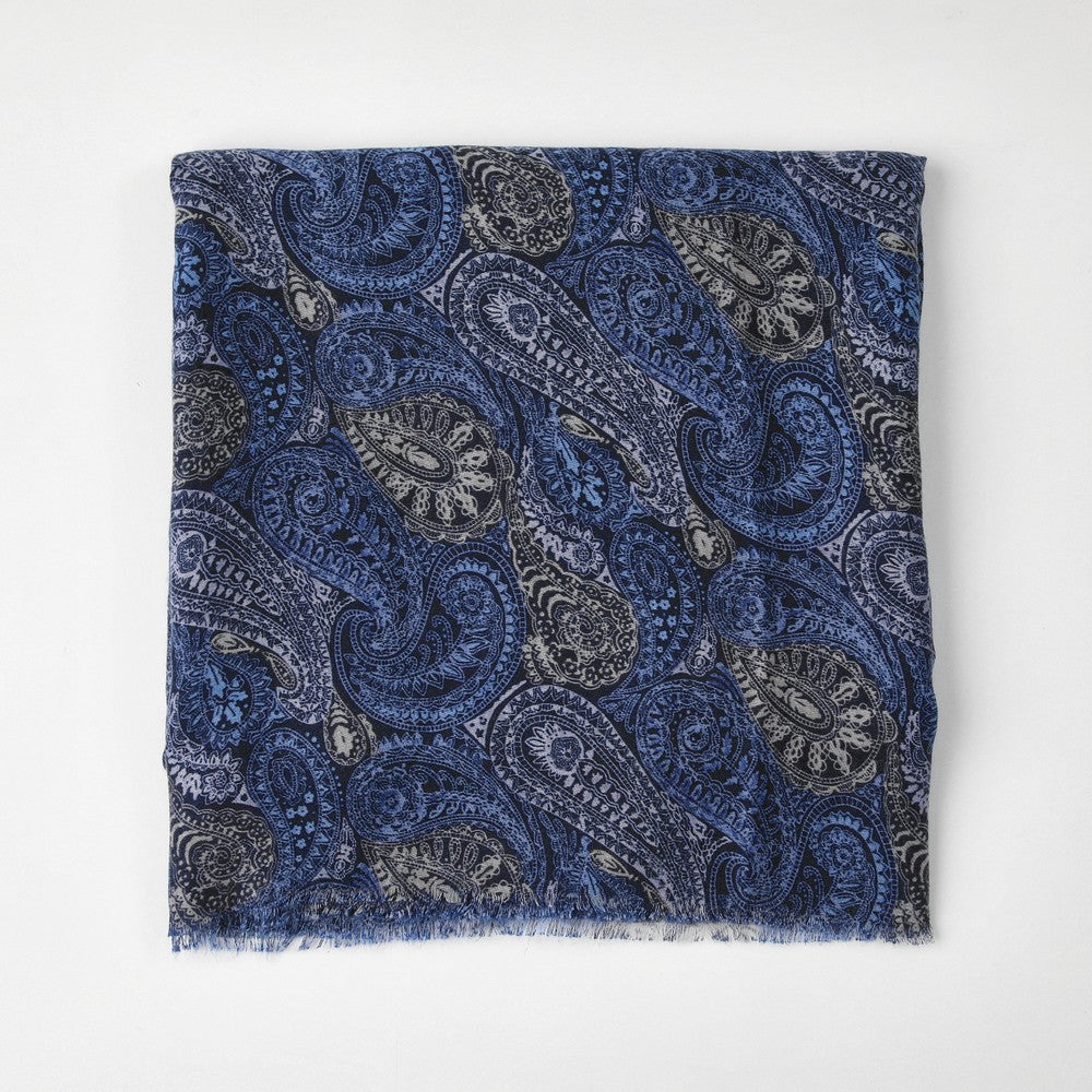 Pañuelo Estampado Malaga Azul I-D