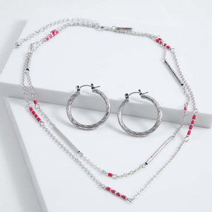 Collar + Aro Finestrat Rosado Humana