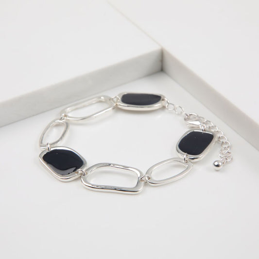 Pulsera Blanda Cilla Plateada i-D