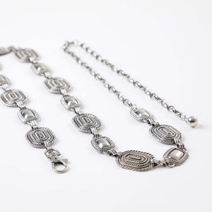 Cinturón Cadenas Ovalo Humana