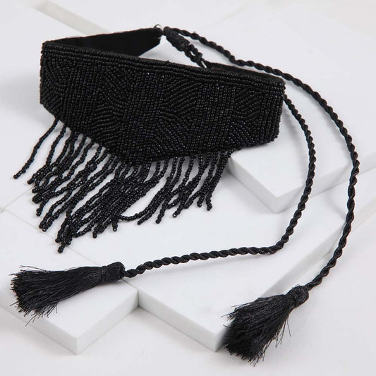 Chocker Begur Negro Humana