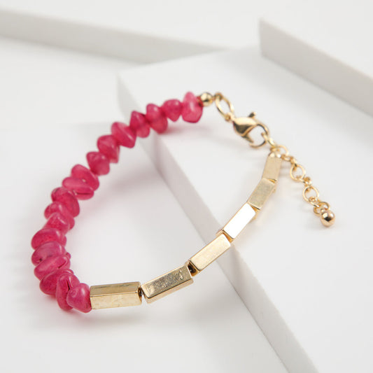 Pulsera Blanda Pinky Fucsia Humana