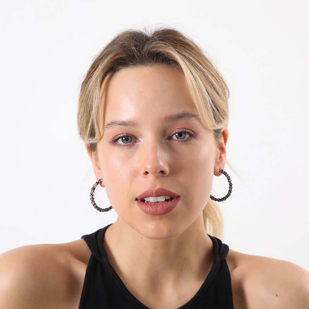 Argollas Olivo Plateadas Humana