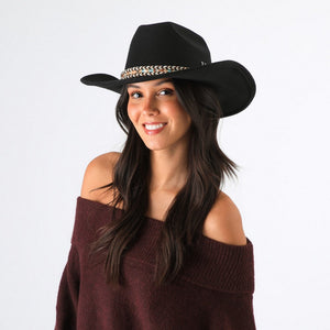 Sombrero Fede Black Humana