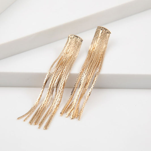 Aros Largo Alda Dorado i-D