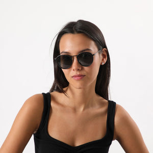 Anteojos de Sol Aruba Negro Humana