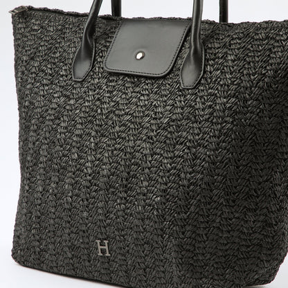 Cartera De Playa Marbella Black Humana