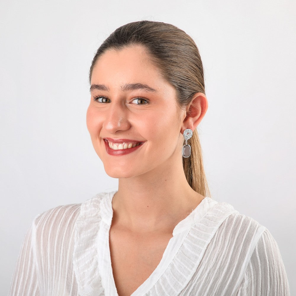 Aros Medianos Frida Silver Tatienne