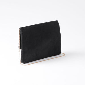 Cartera De Fiesta Mostacilla Radial Dorado Humana