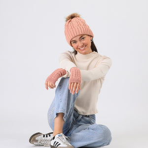 Gorro Cardiff Rosado I-D
