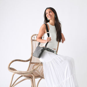 Cartera Bandolera Rena Negro Humana