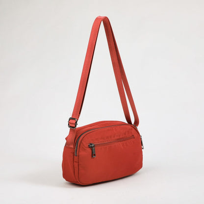 Cartera Cruzada Cuasia Burgundy I-D