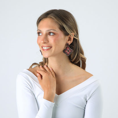 Aros Largos Rust Multicolor Humana