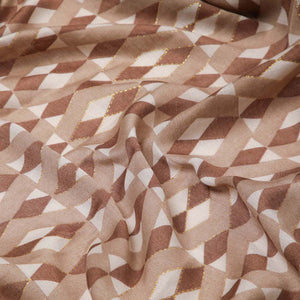 Pañuelo Estampado Ávila Café Humana
