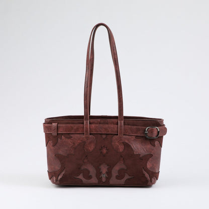 Cartera Hombro Rhania Burgundy Humana