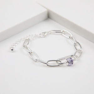 Pulsera Blanda Ramona Plateada i-D